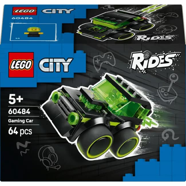 Конструктор Lego City Гоночный автомобиль 64дет 60484 фото 2 Конструктор Lego City Гоночный автомобиль 64дет 60484 фото 2