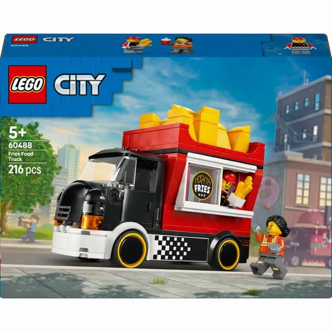 Конструктор Lego City Грузовик с картофелем фри 216дет 60488 фото 2 Конструктор Lego City Грузовик с картофелем фри 216дет 60488 фото 2