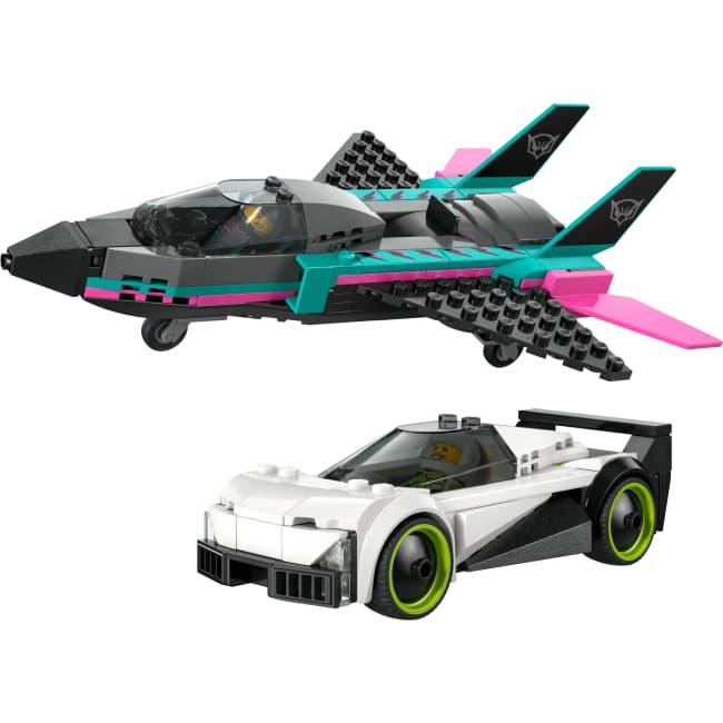 Конструктор Lego City Реактивний літак проти автомобіля 259дет 60489