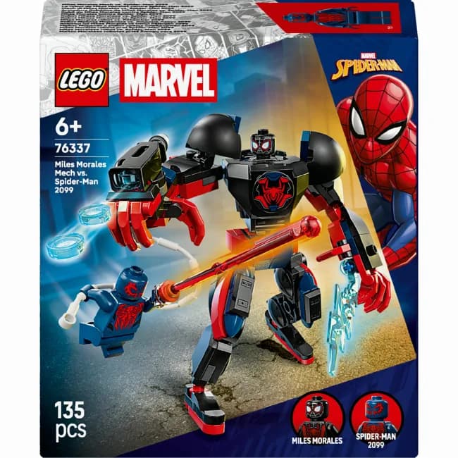 Конструктор Lego Super Heroes Робот Майлза Моралеза vs. Людина-павук 135дет 76337 фото 2 Конструктор Lego Super Heroes Робот Майлза Моралеза vs. Людина-павук 135дет 76337 фото 2