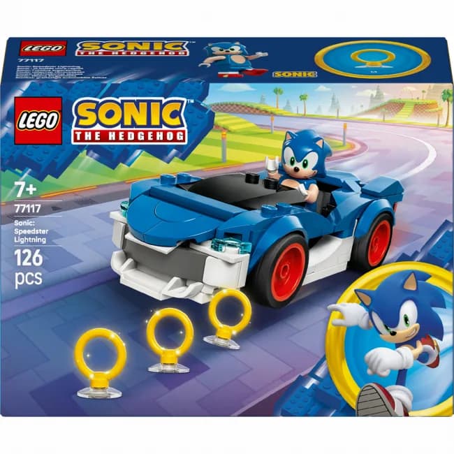 Конструктор Lego Sonic Спидстер Молния 126дет 77117 фото 2 Конструктор Lego Sonic Спидстер Молния 126дет 77117 фото 2