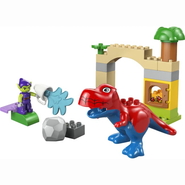 Конструктор Lego Duplo Динозавр Spidey-Rex против Зеленого Гоблина 25дет 10463 Конструктор Lego Duplo Динозавр Spidey-Rex против Зеленого Гоблина 25дет 10463