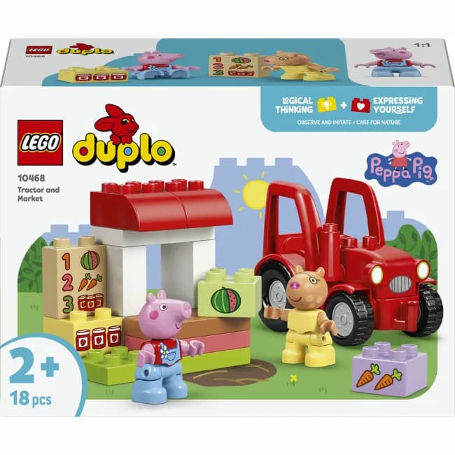 Конструктор Lego Duplo Трактор и рынок 18дет 10468 фото 2 Конструктор Lego Duplo Трактор и рынок 18дет 10468 фото 2