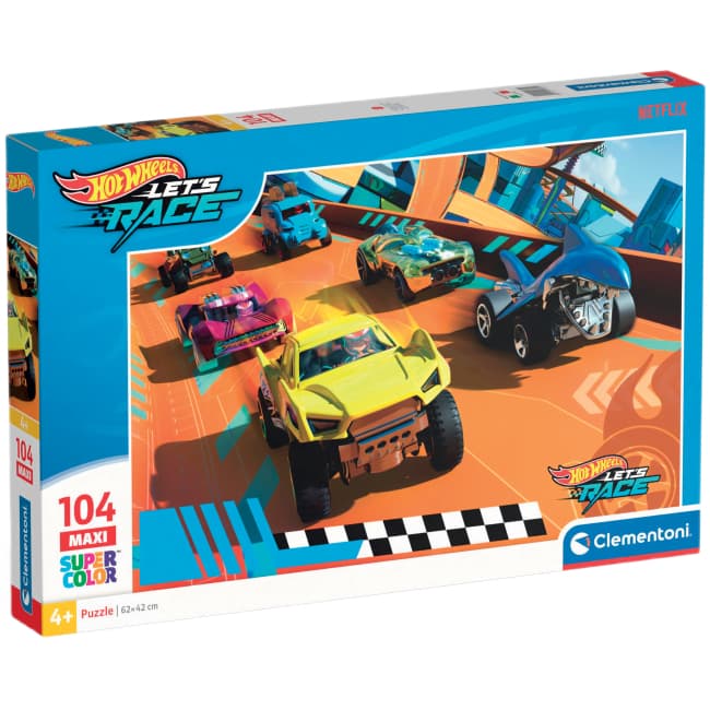 Пазл Clementoni Maxi Hot Wheels 104ел 25762
