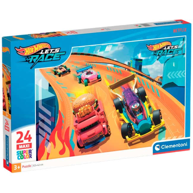 Пазл Clementoni Maxi Hot Wheels 24эл 28523