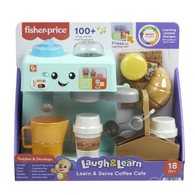 Іграшка інтерактивна Fisher-price Кавомашина HTW96 фото 2