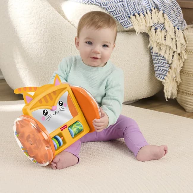 Каталка Fisher-price Активне кошеня JLF98 фото 3 Каталка Fisher-price Активне кошеня JLF98 фото 3