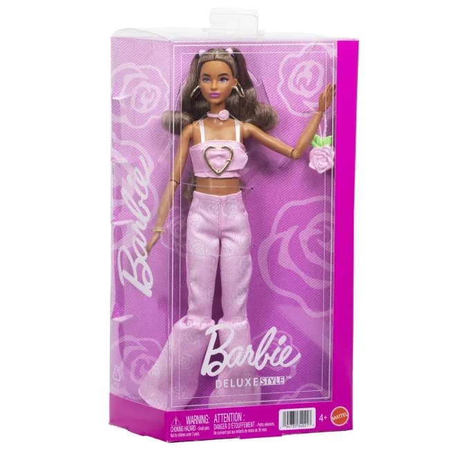 Кукла Barbie Deluxe Style Розовый сет в барбикоре JJN72 фото 2 Кукла Barbie Deluxe Style Розовый сет в барбикоре JJN72 фото 2