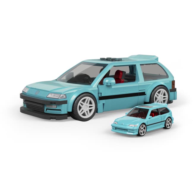 Машина-конструктор Hot Wheels Honda Custom 90 Civic EF JHF62