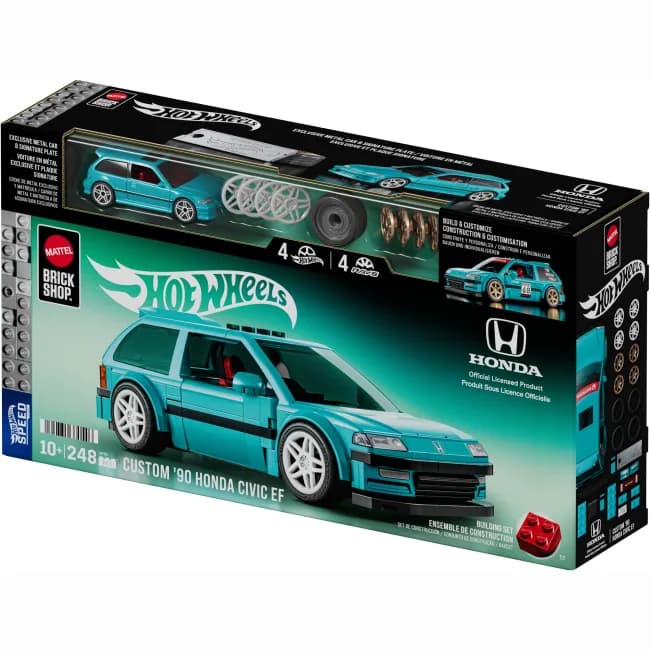 Машина-конструктор Hot Wheels Honda Custom 90 Civic EF JHF62 фото 2 Машина-конструктор Hot Wheels Honda Custom 90 Civic EF JHF62 фото 2