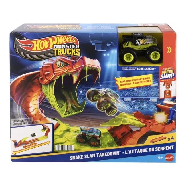 Набор игровой Hot Wheels Атака змеи JJN44 фото 2 Набор игровой Hot Wheels Атака змеи JJN44 фото 2