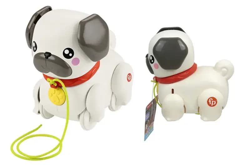 Каталка Fisher-price Мопсик HTW94 фото 3 Каталка Fisher-price Мопсик HTW94 фото 3