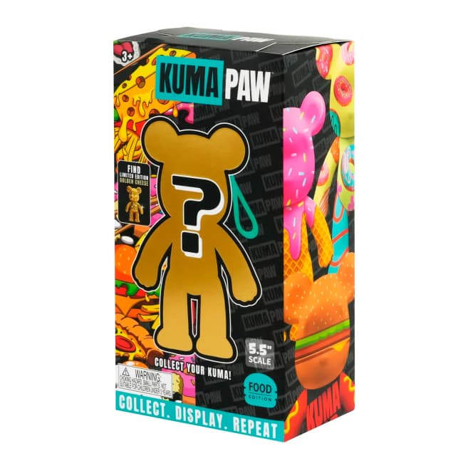 Фигурка-сюрприз ToyMonster Kuma Paw Гурман T02406-12P Фигурка-сюрприз ToyMonster Kuma Paw Гурман T02406-12P