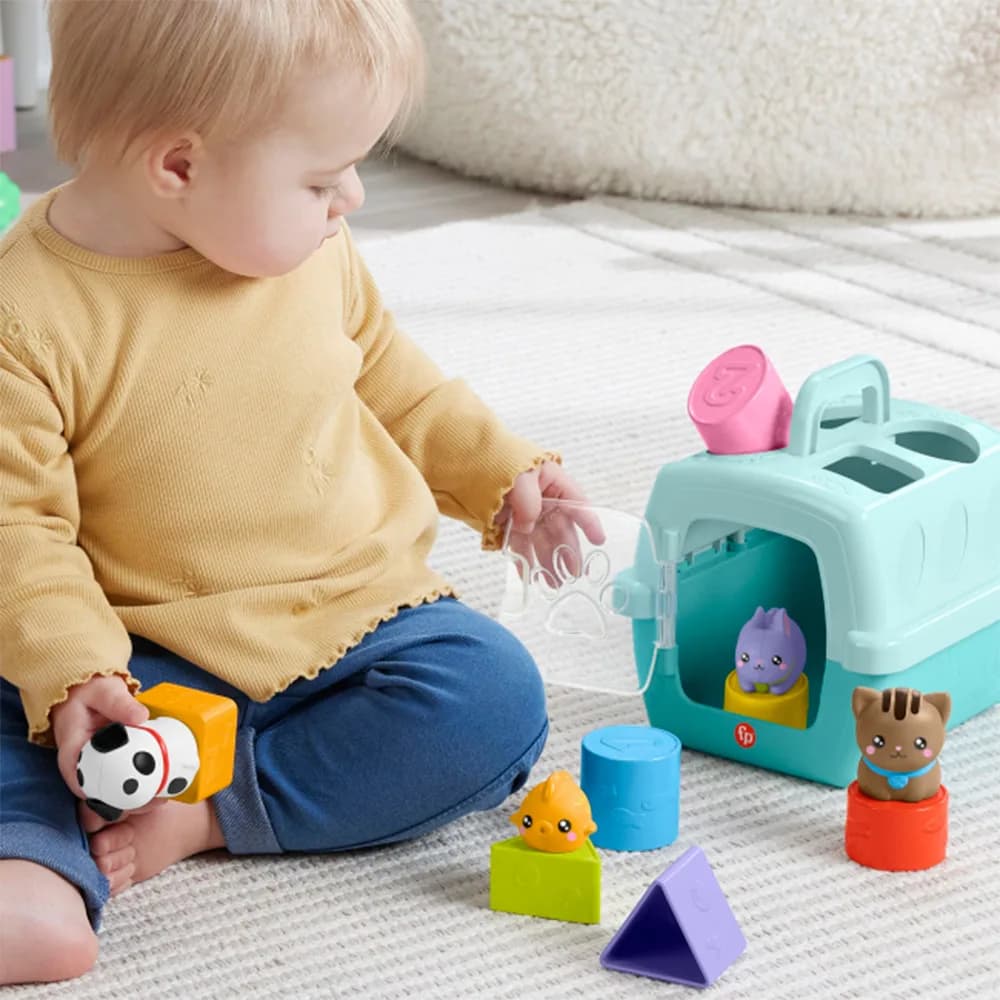Сортер Fisher-price Переноска с животными HTW93 фото 6
