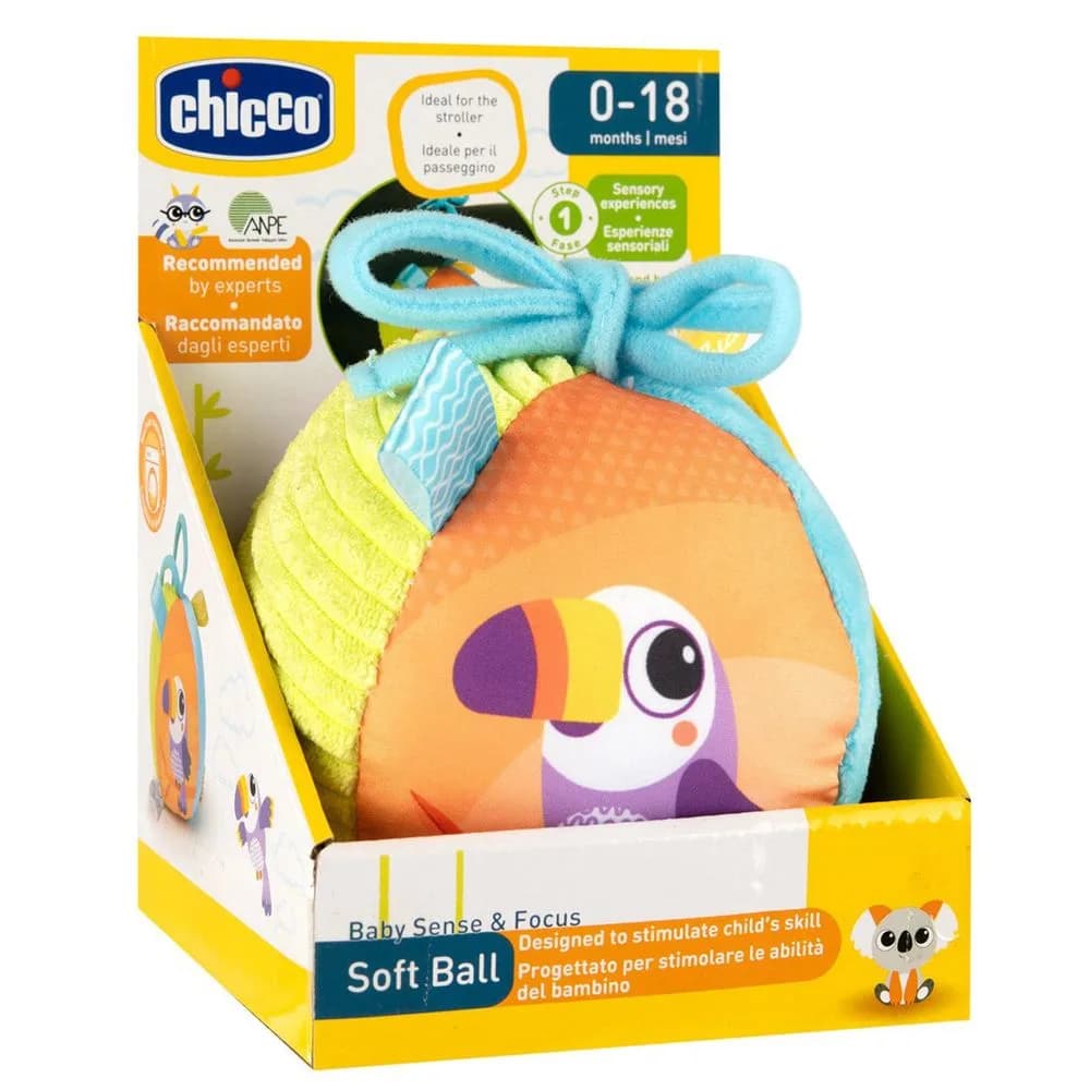 Игрушка мягкая Chicco Мячик 11565.00 фото 3 Игрушка мягкая Chicco Мячик 11565.00 фото 3