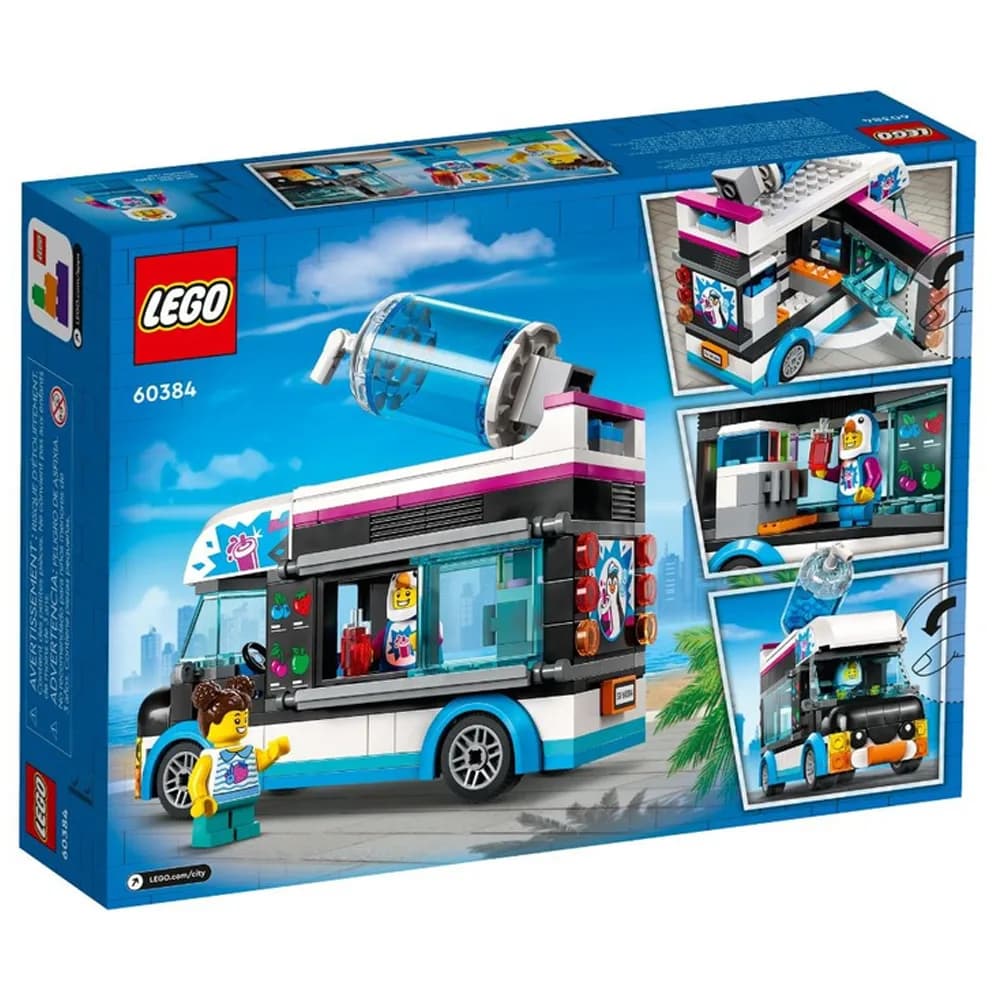 Конструктор LEGO City Весёлый фургон пингвина 194дет 60384 фото 7 Конструктор LEGO City Весёлый фургон пингвина 194дет 60384 фото 7