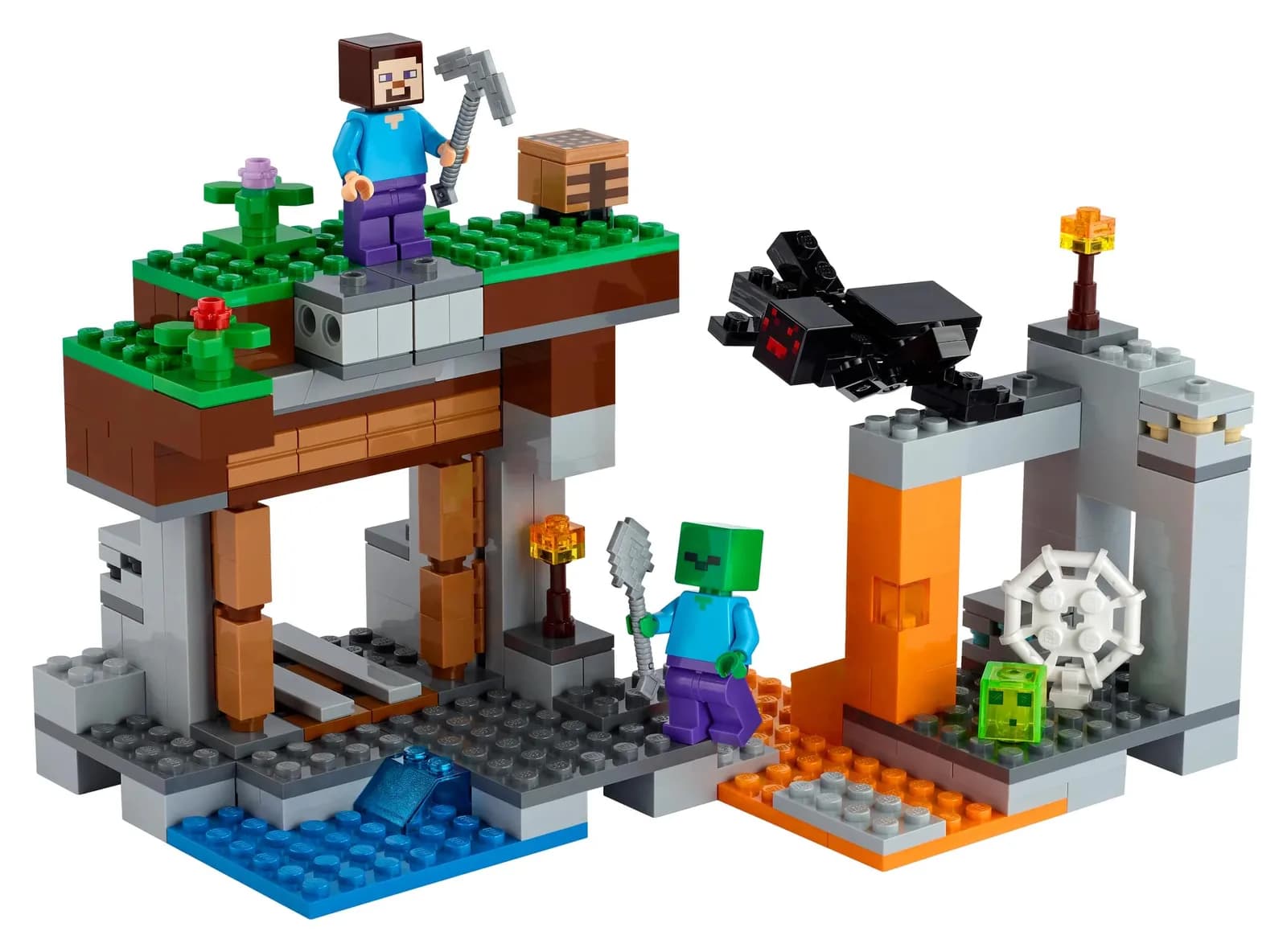 Конструктор Lego Minecraft Закинута шахта 248дет 21166 фото 2 Конструктор Lego Minecraft Закинута шахта 248дет 21166 фото 2