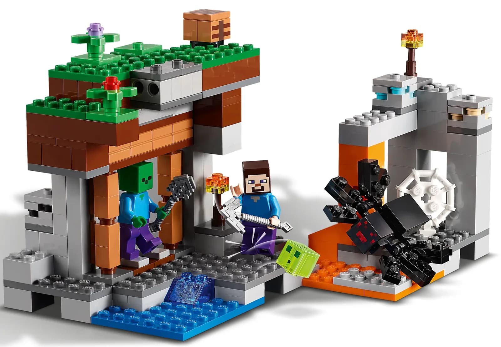 Конструктор Lego Minecraft Закинута шахта 248дет 21166 фото 4 Конструктор Lego Minecraft Закинута шахта 248дет 21166 фото 4