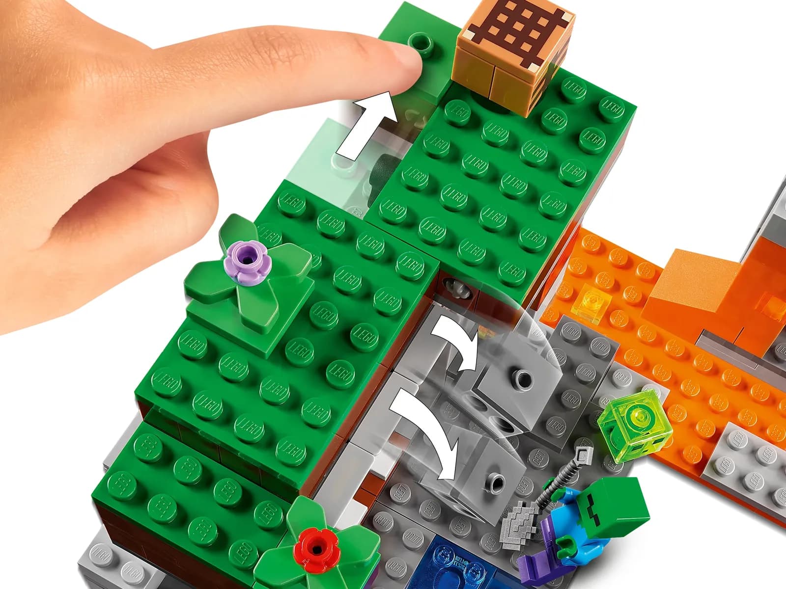 Конструктор Lego Minecraft Закинута шахта 248дет 21166 фото 9 Конструктор Lego Minecraft Закинута шахта 248дет 21166 фото 9