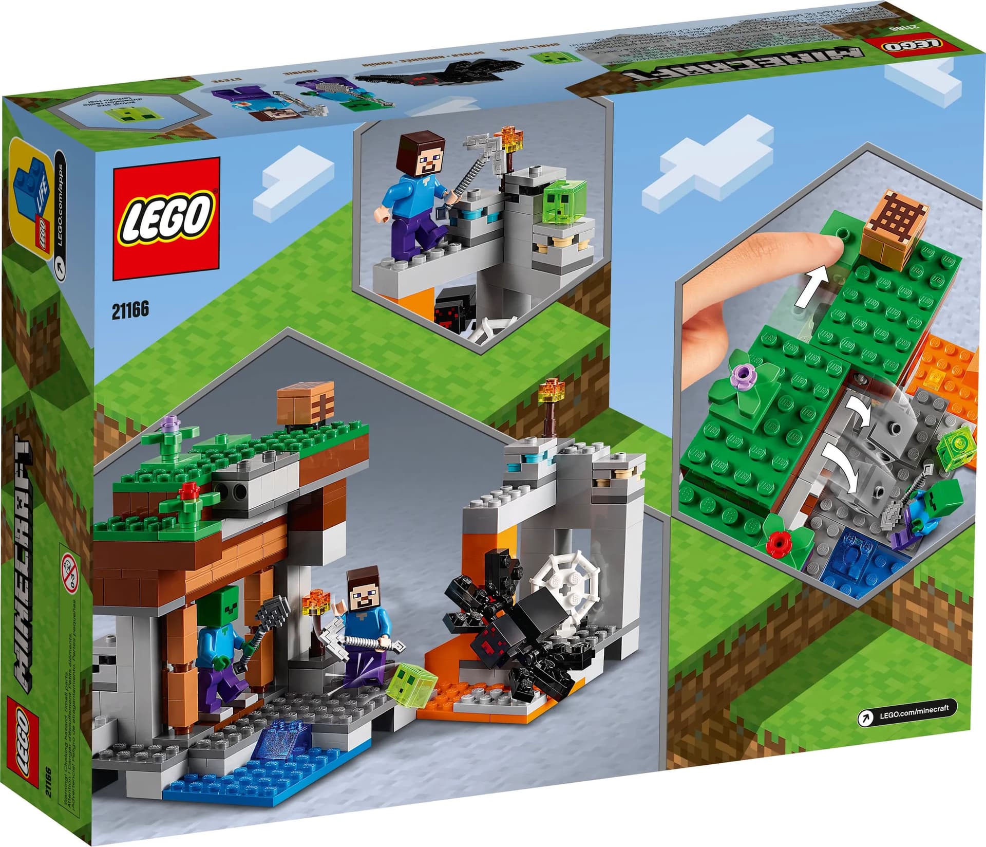 Конструктор Lego Minecraft Закинута шахта 248дет 21166 Конструктор Lego Minecraft Закинута шахта 248дет 21166