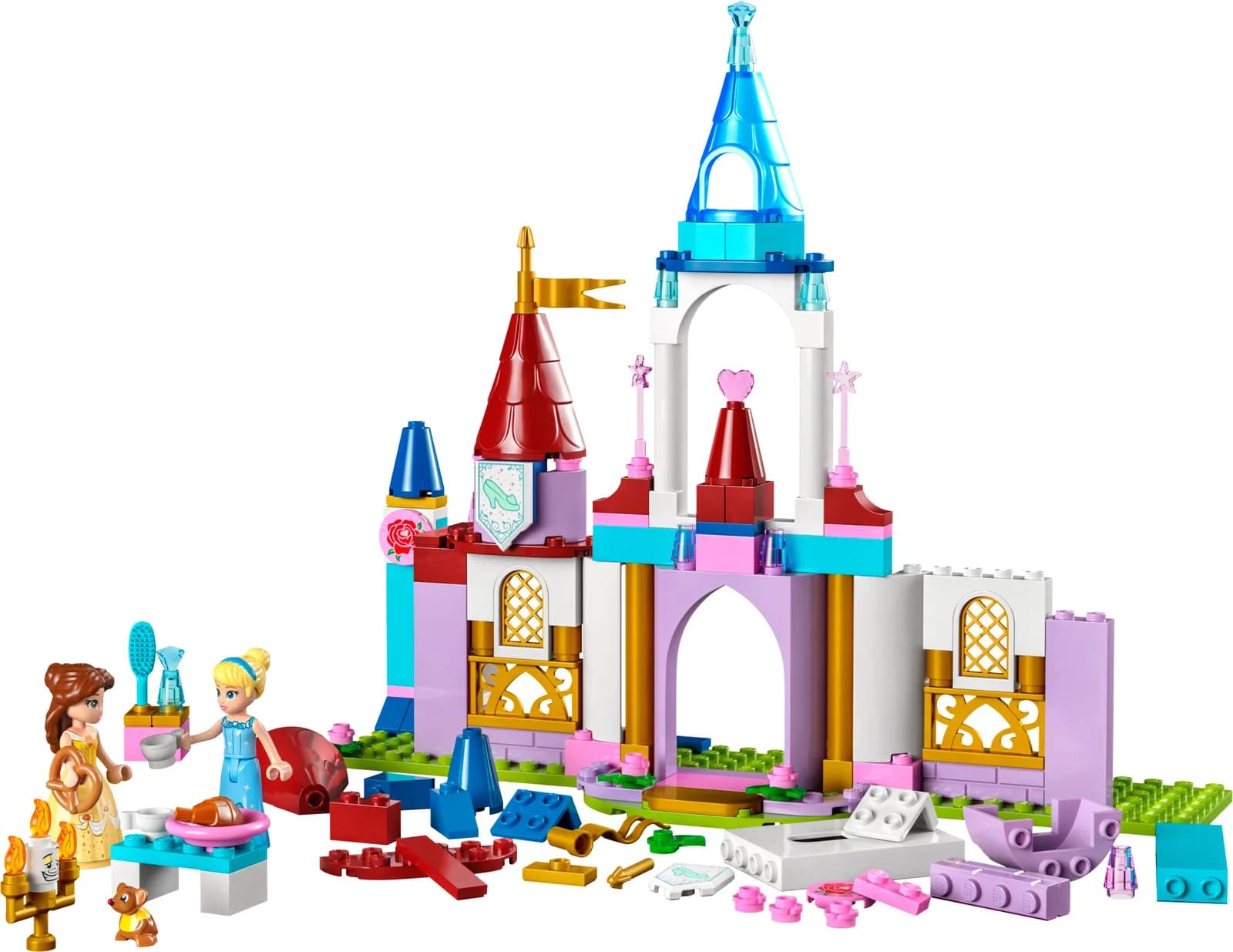 Конструктор Lego Disney Творчі замки диснеївських принцес 140дет 43219 фото 4