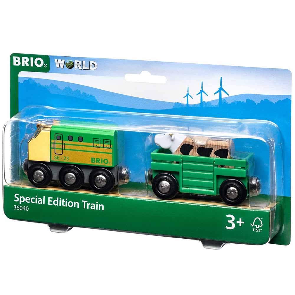 Фермерський потяг для залізниці BRIO Special Edition 36040