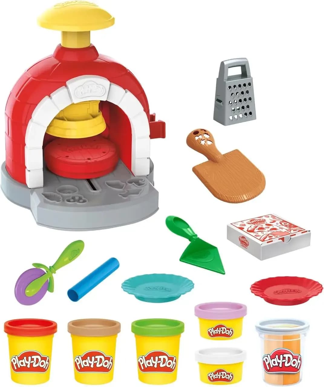 Набір для ліплення Play-Doh Печемо піцу F4373 фото 2 Набір для ліплення Play-Doh Печемо піцу F4373 фото 2