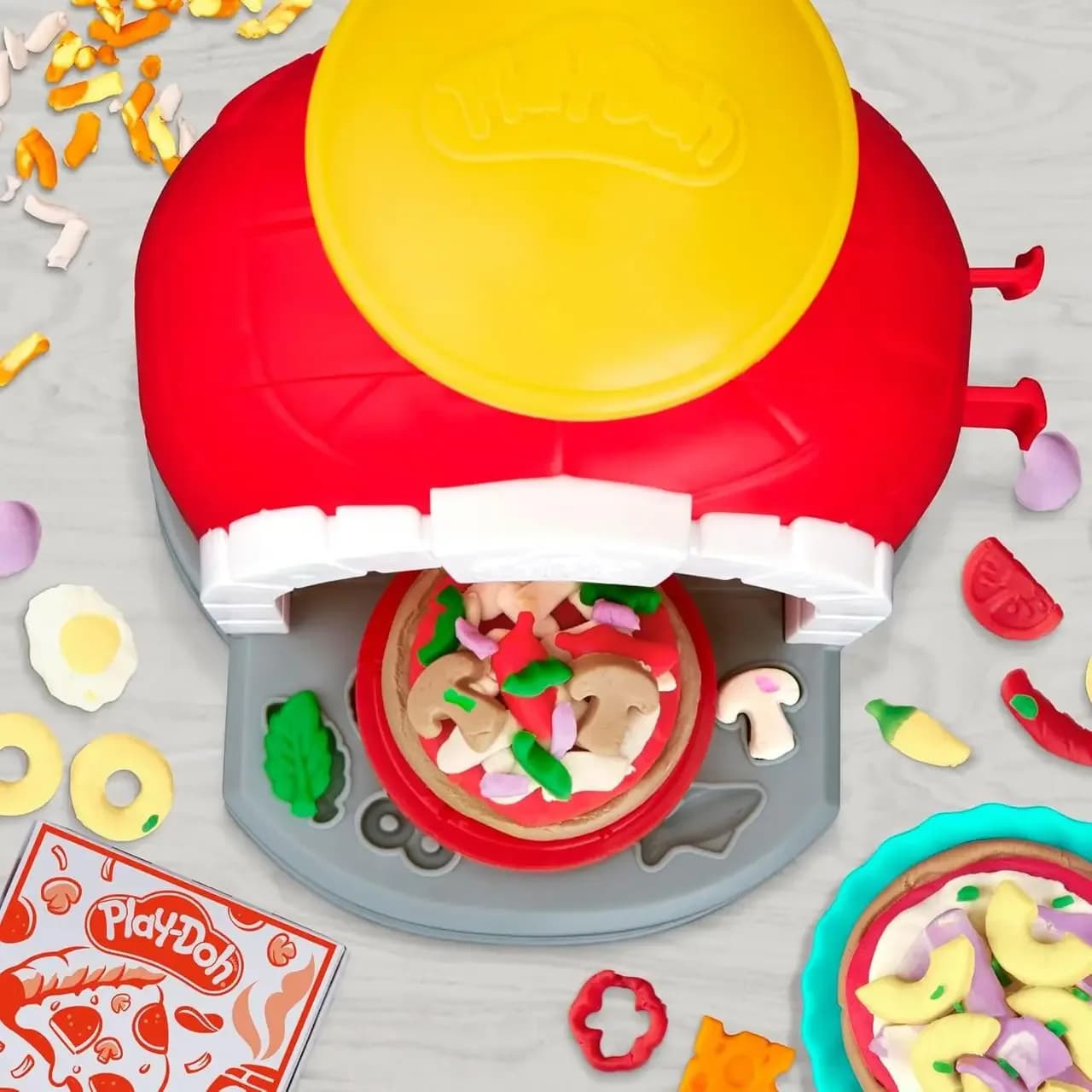 Набір для ліплення Play-Doh Печемо піцу F4373 фото 10 Набір для ліплення Play-Doh Печемо піцу F4373 фото 10