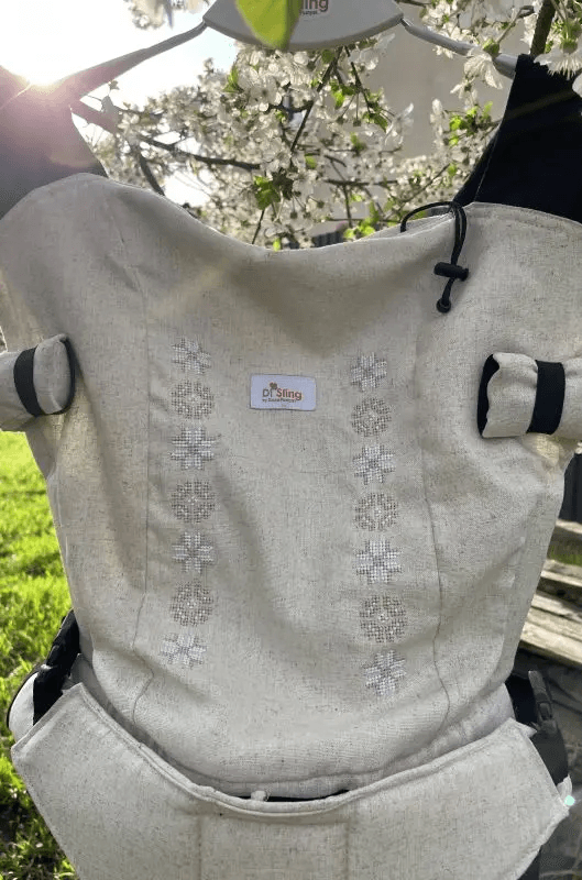 Ерго-рюкзак Di Sling Adapted DS0024 Вишиванка Квiточки Ерго-рюкзак Di Sling Adapted DS0024 Вишиванка Квiточки