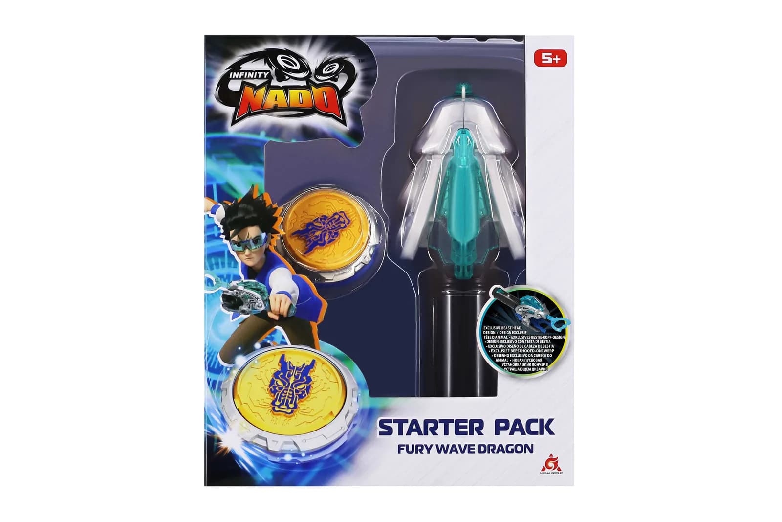 Юла Infinity Nado Starter Pack Лютый Дракон EU654111 фото 3 Юла Infinity Nado Starter Pack Лютый Дракон EU654111 фото 3