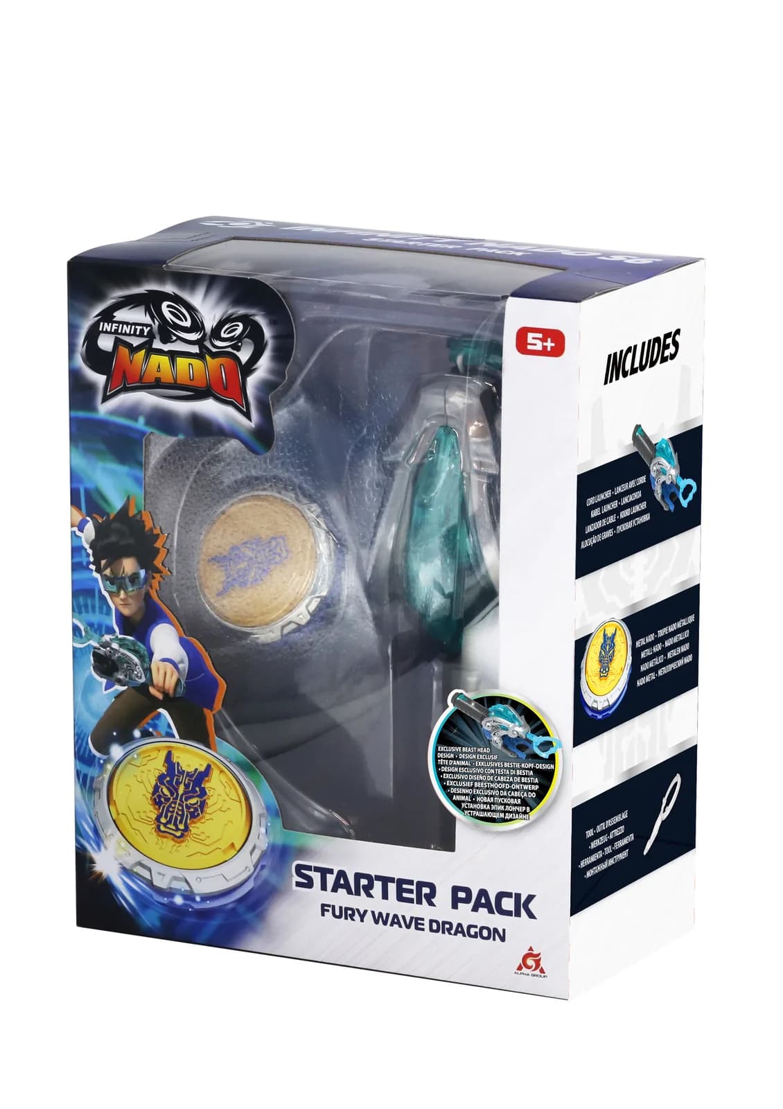 Юла Infinity Nado Starter Pack Лютый Дракон EU654111 фото 2 Юла Infinity Nado Starter Pack Лютый Дракон EU654111 фото 2