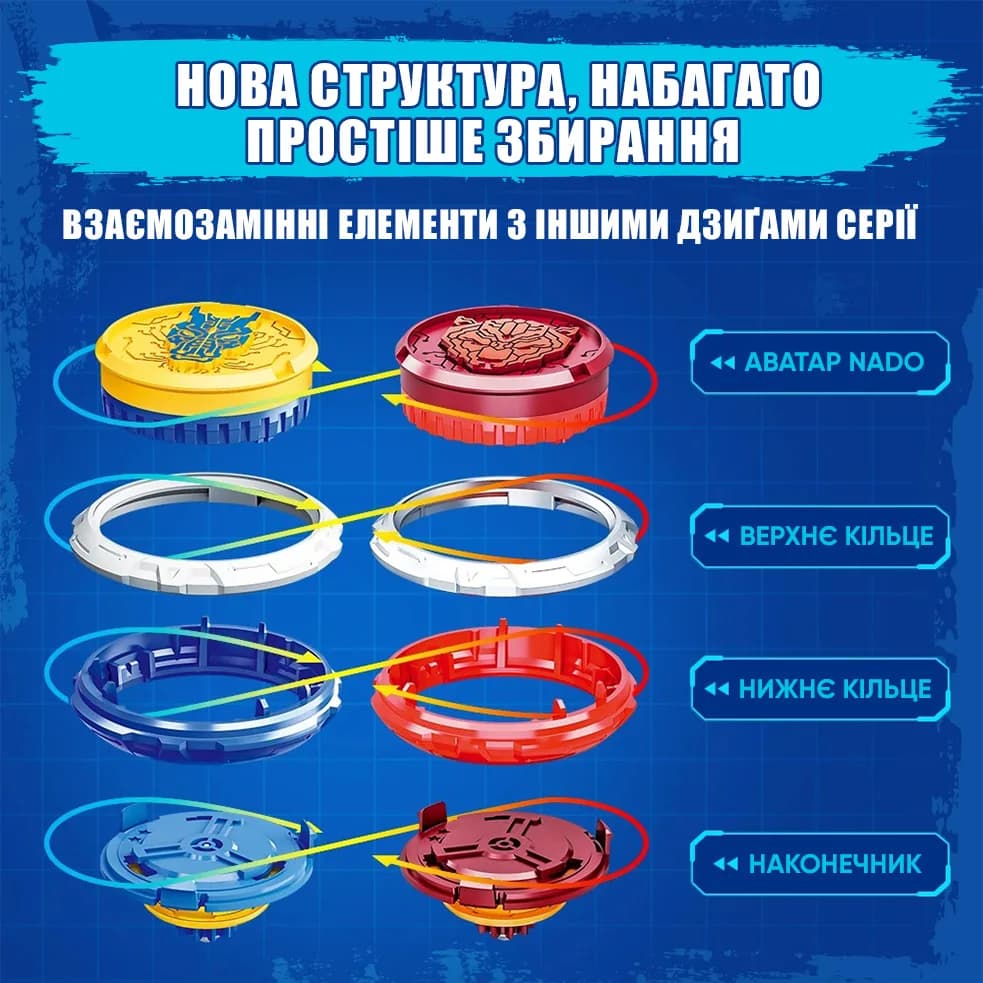 Юла Infinity Nado Starter Pack Лютый Дракон EU654111 фото 13 Юла Infinity Nado Starter Pack Лютый Дракон EU654111 фото 13