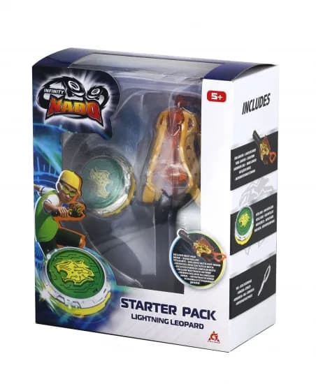 Юла Infinity Nado Starter Pack Ослепительный Леопард EU654114 фото 3 Юла Infinity Nado Starter Pack Ослепительный Леопард EU654114 фото 3