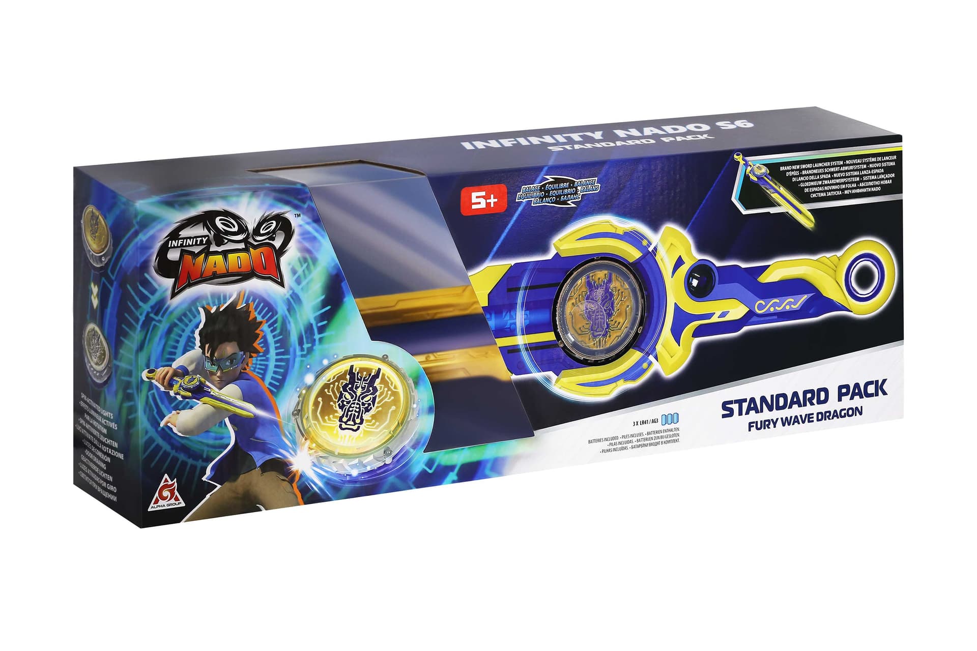 Юла Infinity Nado Standard Pack Лютый Дракон EU654121 Юла Infinity Nado Standard Pack Лютый Дракон EU654121
