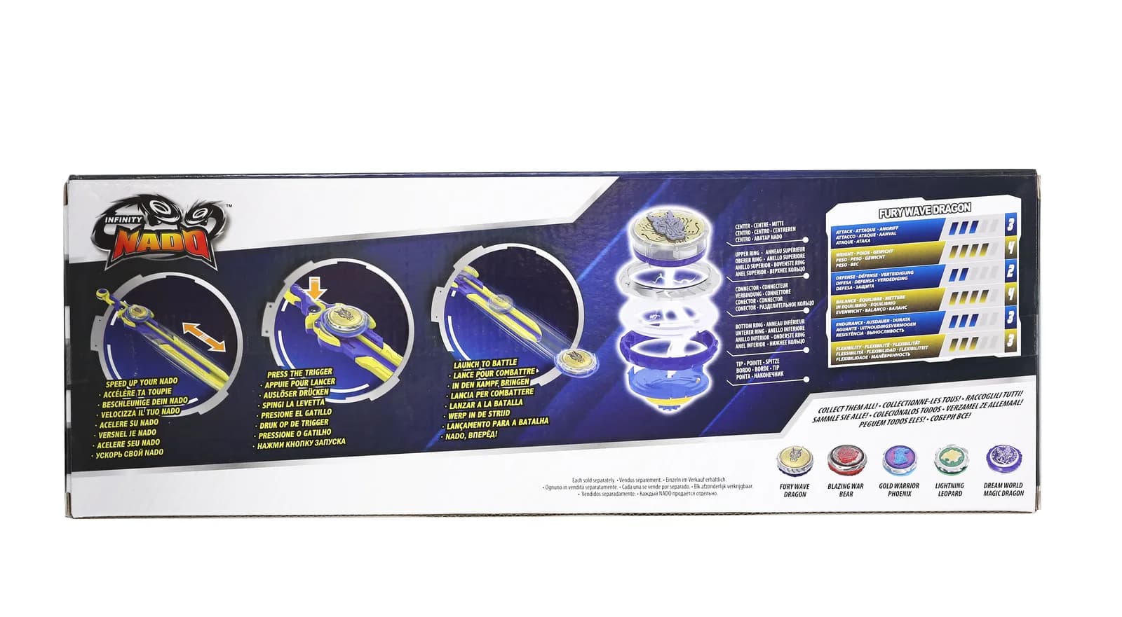 Юла Infinity Nado Standard Pack Лютый Дракон EU654121 фото 4 Юла Infinity Nado Standard Pack Лютый Дракон EU654121 фото 4