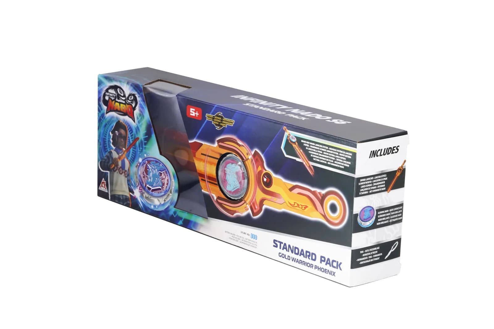 Дзига Infinity Nado Standard Pack Золотий Воїн Фенікс EU654123 фото 10 Дзига Infinity Nado Standard Pack Золотий Воїн Фенікс EU654123 фото 10