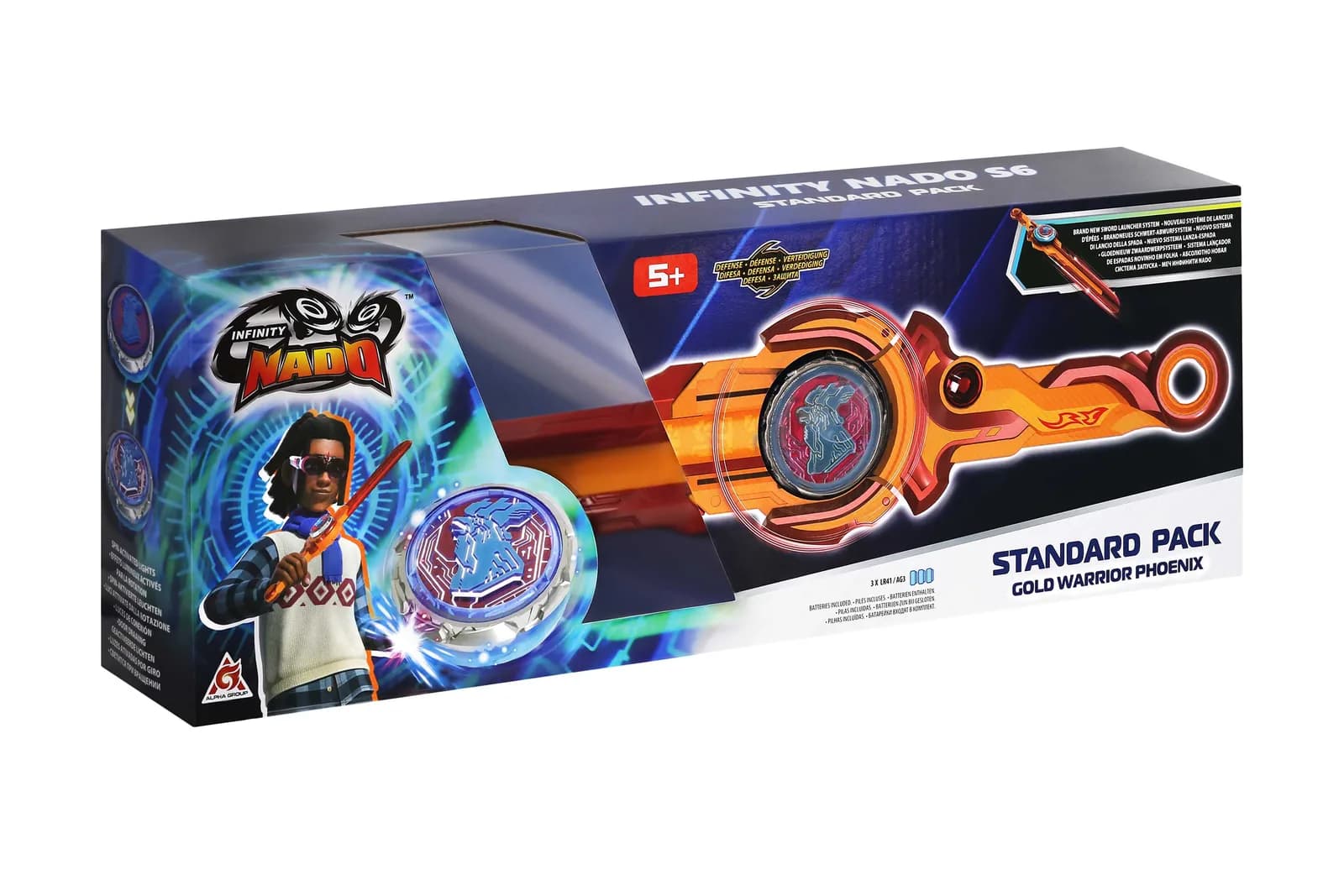 Дзига Infinity Nado Standard Pack Золотий Воїн Фенікс EU654123 фото 12 Дзига Infinity Nado Standard Pack Золотий Воїн Фенікс EU654123 фото 12