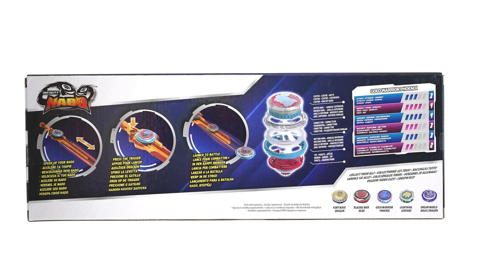 Дзига Infinity Nado Standard Pack Золотий Воїн Фенікс EU654123 фото 24 Дзига Infinity Nado Standard Pack Золотий Воїн Фенікс EU654123 фото 24