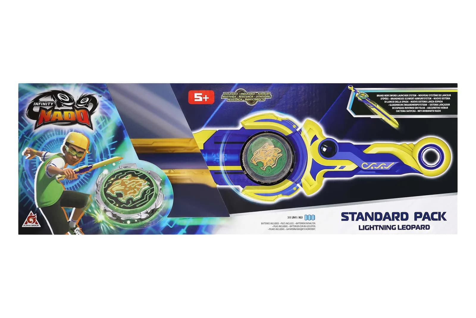 Дзига Infinity Nado Standard Pack Сліпучий Леопард EU654124 фото 2 Дзига Infinity Nado Standard Pack Сліпучий Леопард EU654124 фото 2