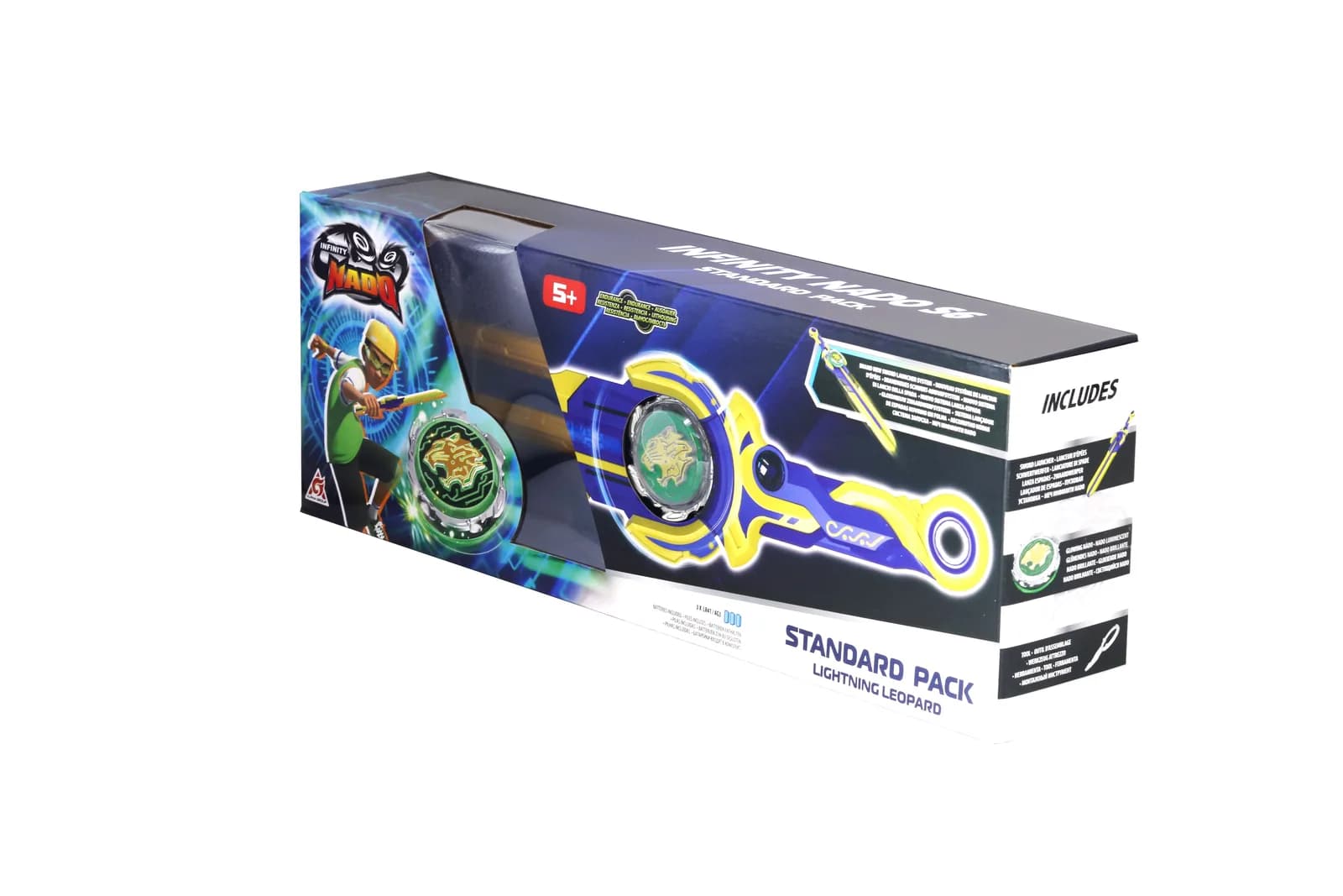 Дзига Infinity Nado Standard Pack Сліпучий Леопард EU654124 фото 4 Дзига Infinity Nado Standard Pack Сліпучий Леопард EU654124 фото 4