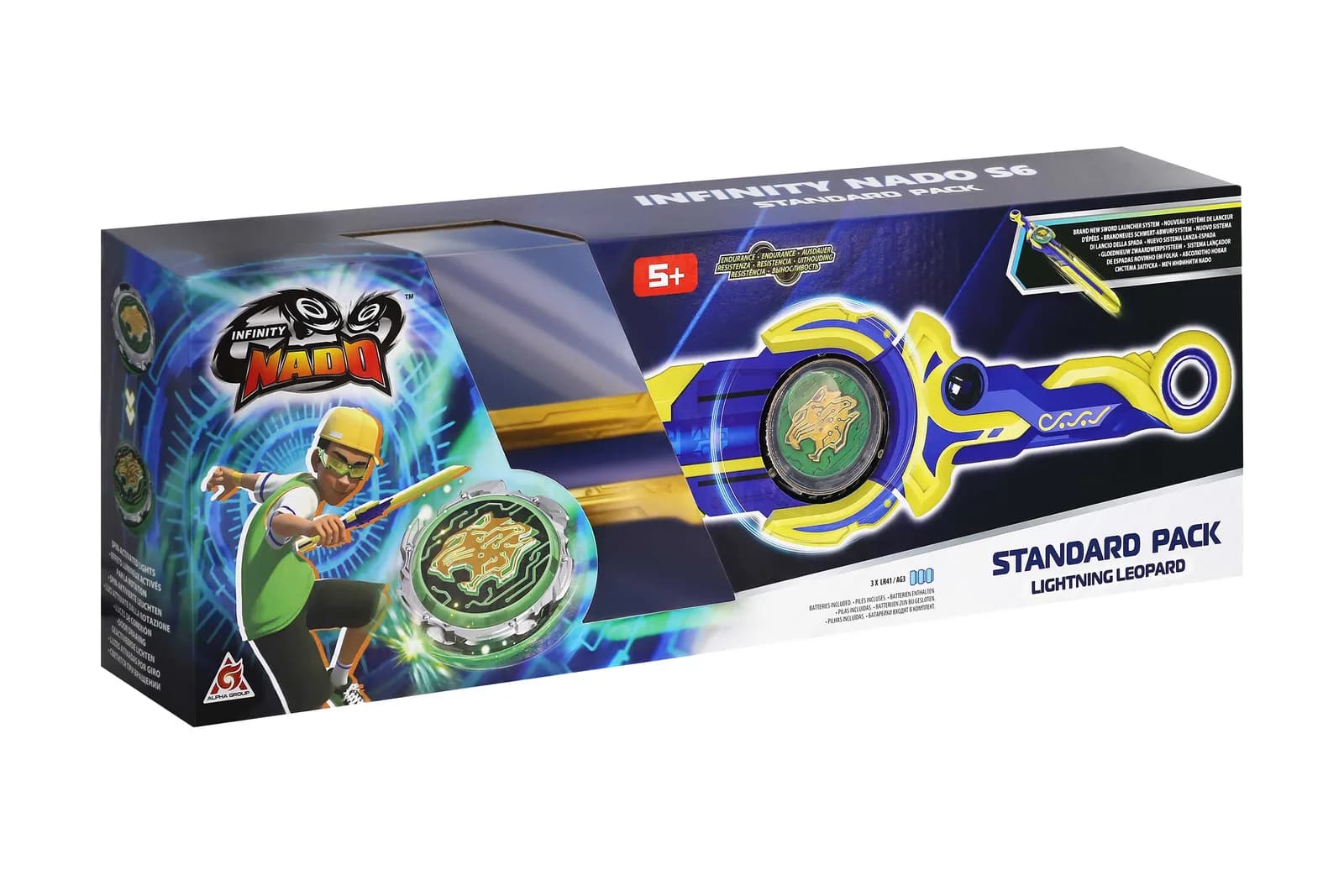Дзига Infinity Nado Standard Pack Сліпучий Леопард EU654124 фото 3 Дзига Infinity Nado Standard Pack Сліпучий Леопард EU654124 фото 3