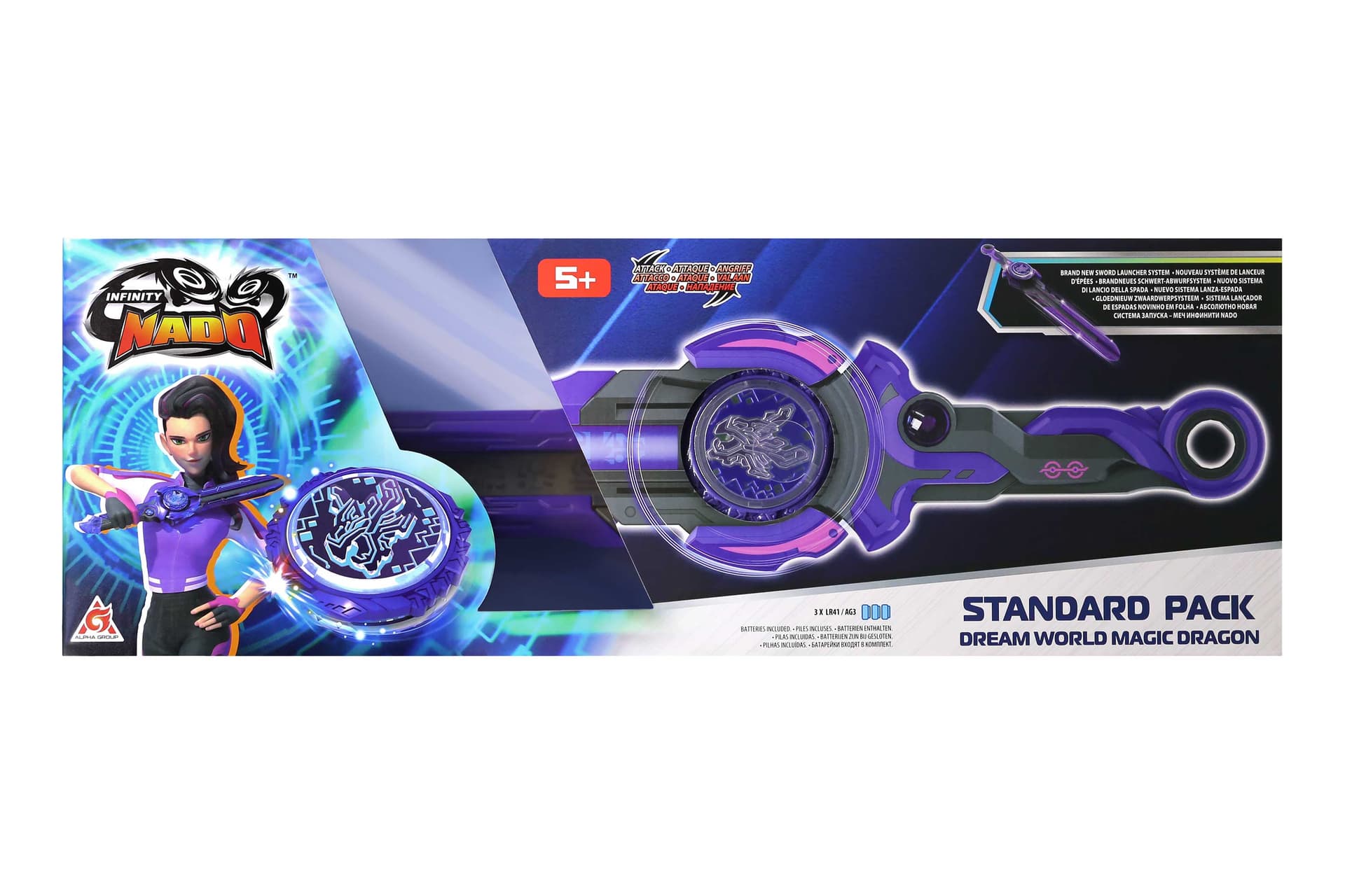 Дзига Infinity Nado Standard Pack Чарівний Дракон світу мрій EU654127 Дзига Infinity Nado Standard Pack Чарівний Дракон світу мрій EU654127
