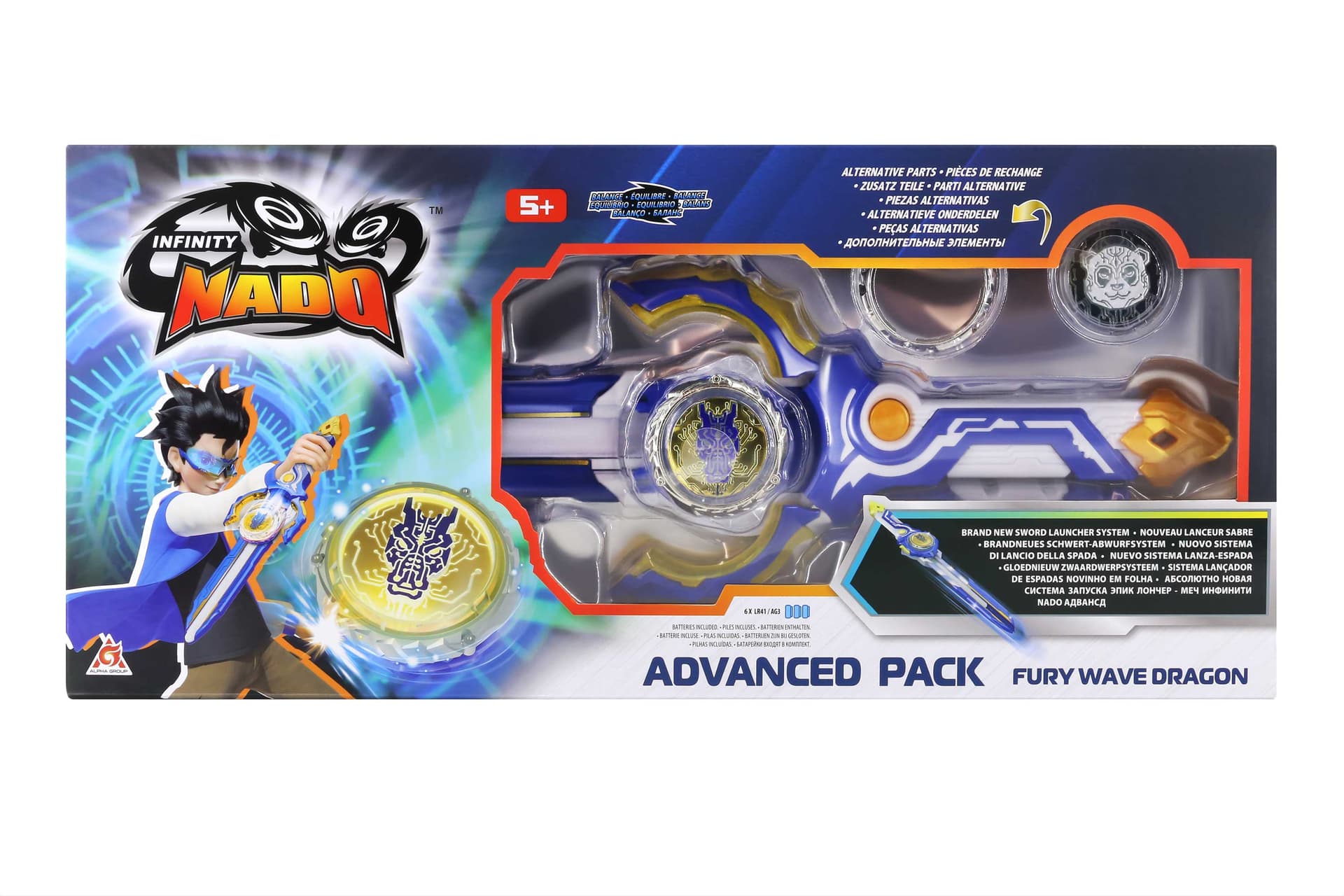 Дзига Infinity Nado Advanced Pack Лютий Дракон EU654131