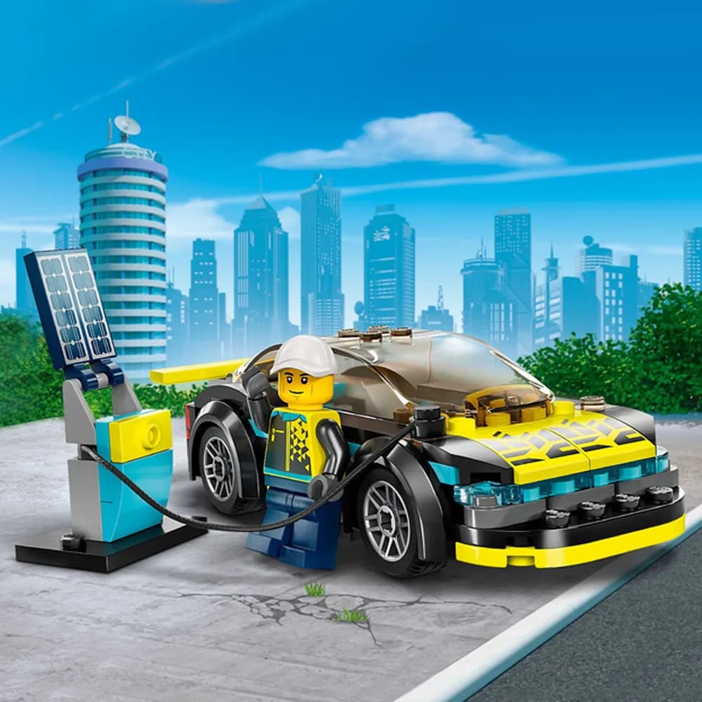 Конструктор LEGO City Электрический спортивный автомобиль 95дет 60383 фото 6 Конструктор LEGO City Электрический спортивный автомобиль 95дет 60383 фото 6