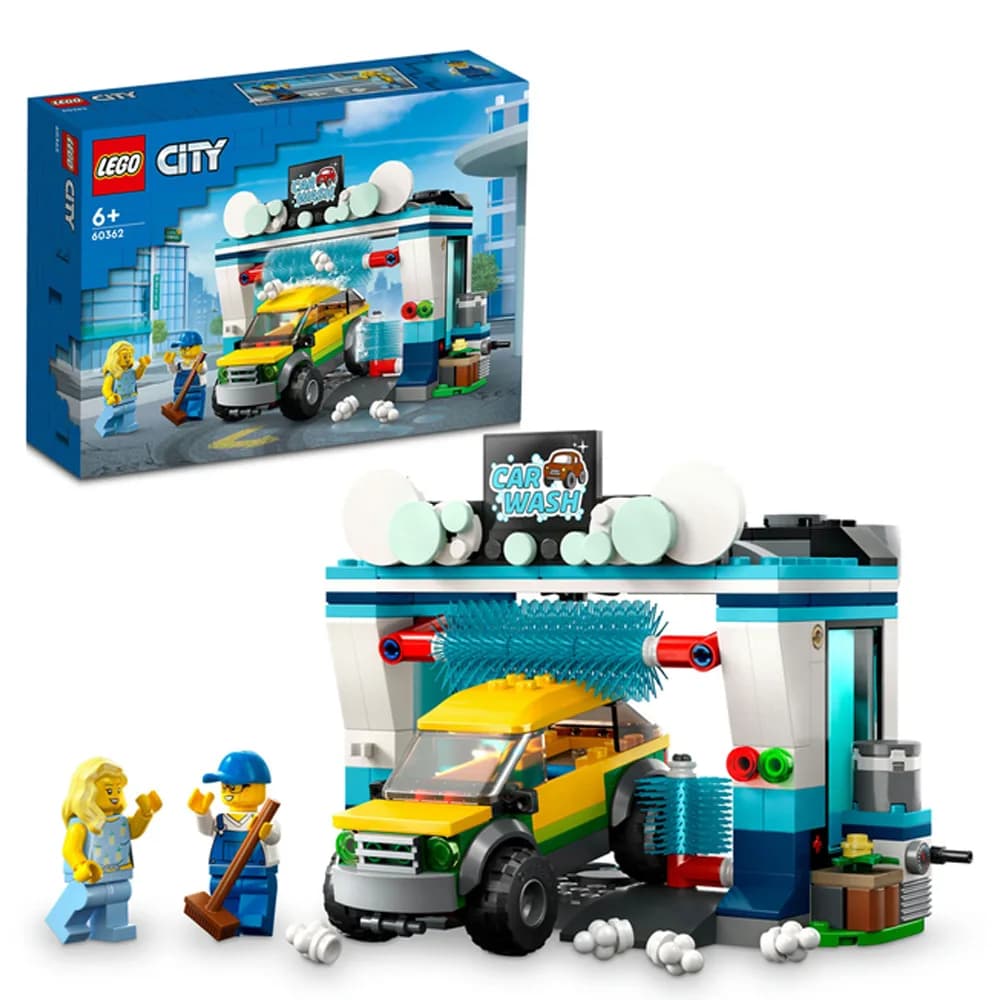 Конструктор LEGO City Автомийка 243дет 60362 фото 2 Конструктор LEGO City Автомийка 243дет 60362 фото 2