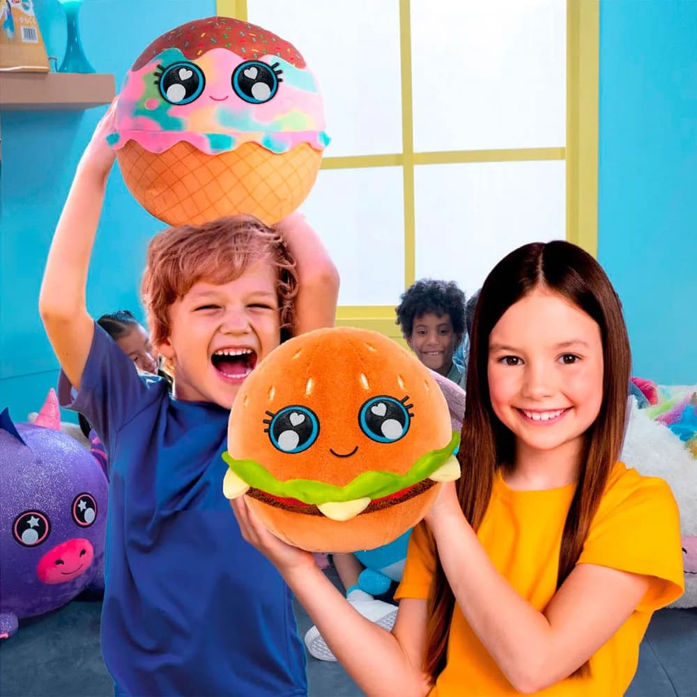 Інтерактивна іграшка Бургер Biggies Little Foodies BIG002-BU фото 6 Інтерактивна іграшка Бургер Biggies Little Foodies BIG002-BU фото 6