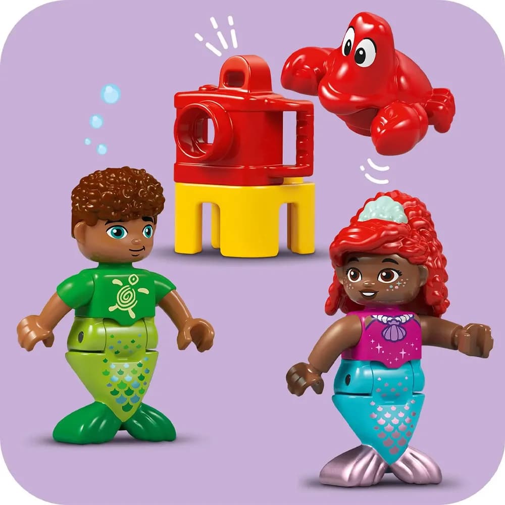 Конструктор Lego Duplo Волшебный подводный дворец Ариэль 116дет 10435 фото 4 Конструктор Lego Duplo Волшебный подводный дворец Ариэль 116дет 10435 фото 4