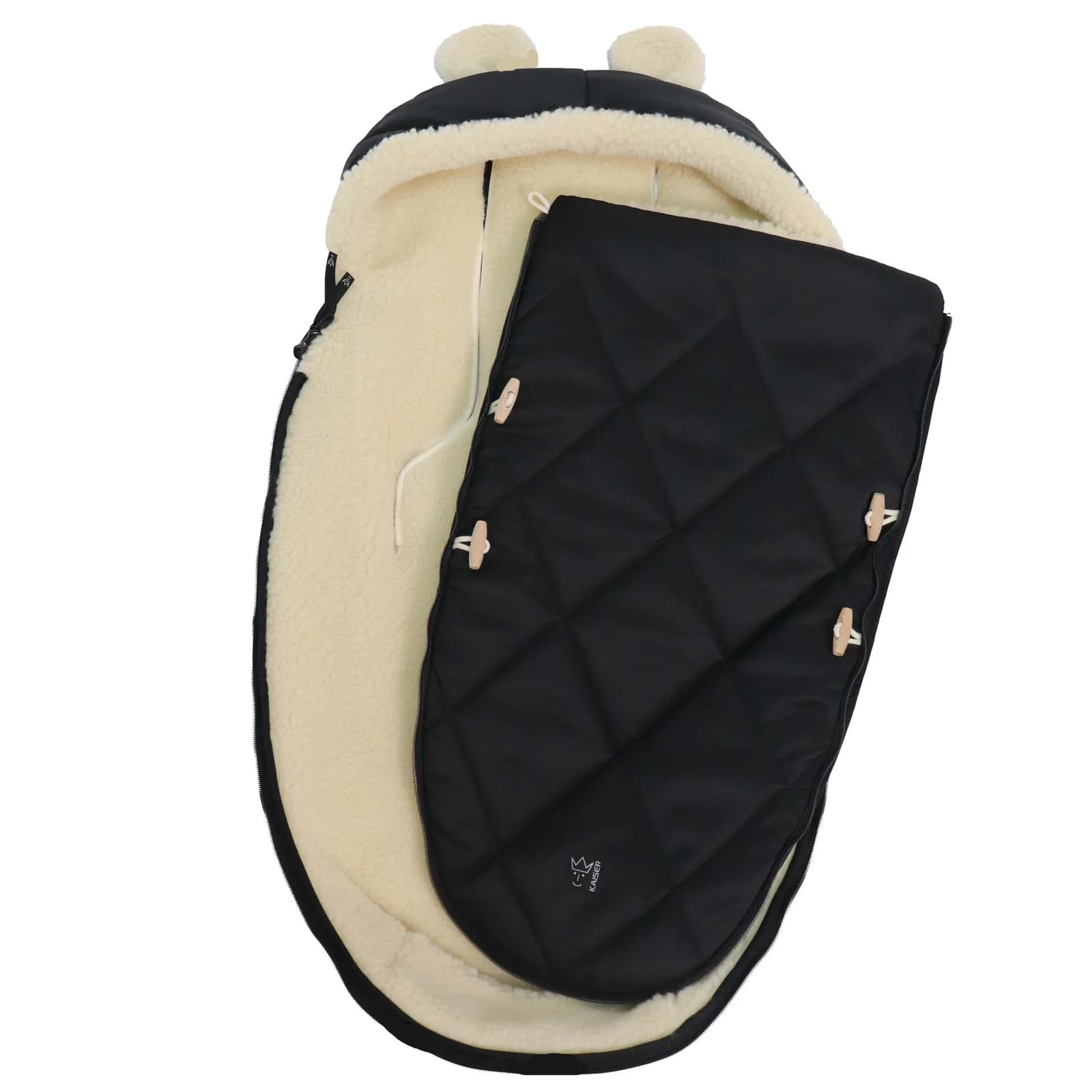 Чехол для ног Kaiser XL Ears Wool 6582525 фото 2 Чехол для ног Kaiser XL Ears Wool 6582525 фото 2