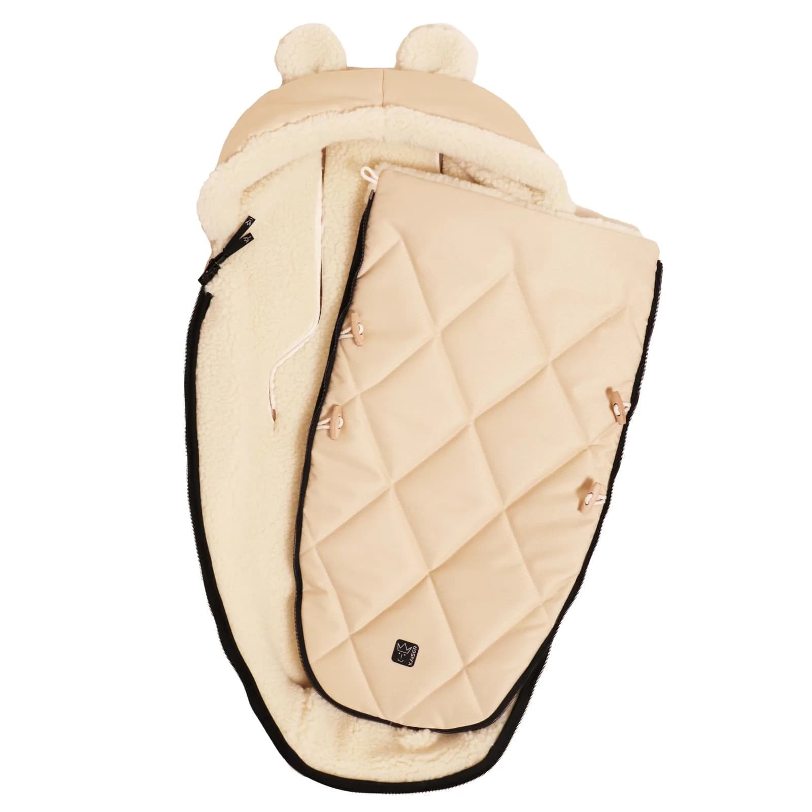 Чехол для ног Kaiser XL Ears Wool 6582581 фото 2 Чехол для ног Kaiser XL Ears Wool 6582581 фото 2
