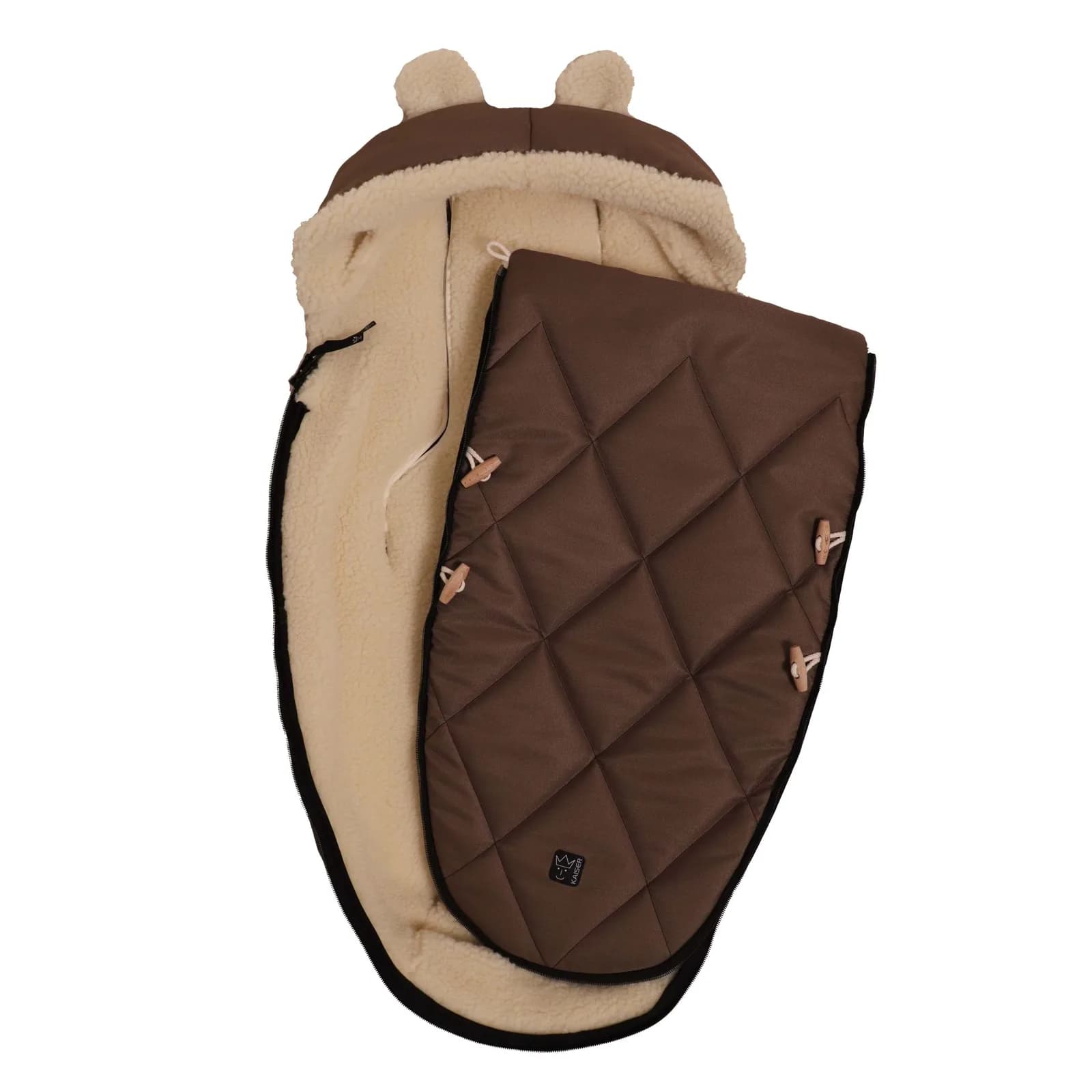 Чехол для ног Kaiser XL Ears Wool 6582585 фото 2 Чехол для ног Kaiser XL Ears Wool 6582585 фото 2